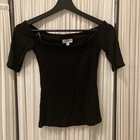 EUC Guess Edie Off-The-Shoulder Top - Size XSmall - Picture 1 of 3